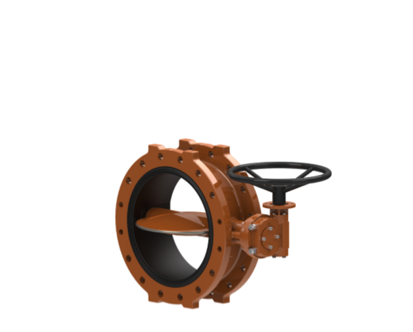 MODEL B88 CONCENTRIC DESIGN BUTTERFLY VALVE WITH RUBBER SEAT IN BODY